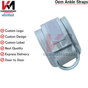 Custom Logo Ankle Strap Gym Cable Attachment Leg Workout Glute Training Strap Supplier - Product Image 6