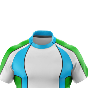 เสื้อรักบี้สำหรับผู้ใหญ่ แบบยูนิเซ็กซ์ แขนสั้น โพลีเอสเตอร์ 100% ปรับแต่งได้ บริการ OEM คอลเลคชั่นล่าสุด พร้อมชุดกีฬา OEM - Product Image 6