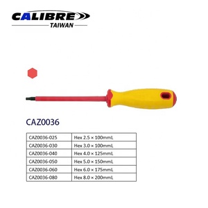 Tournevis électrique isolé VDE TAIWAN CALIBRE 1000V avec pointe magnétique pour la réparation automobile - Product Image 6
