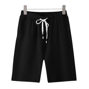 Pantalones Cortos Deportivos de Playa para Hombre, de Secado Rápido, Cintura Media, con Cordón Ajustable, Tejido Sólido - Product Image 3