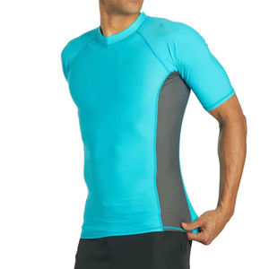 Rash Guard Top Selling Best Product Rash Guard In Short Sleeve Cheap Price Custom Design In Stock Wholesale Gym Fitness - Product Image 3
