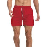 Shorts de sport durables pour hommes en polyester, équipement d'entraînement à séchage rapide pour la musculation et l'entraînement quotidien à domicile, vente en gros