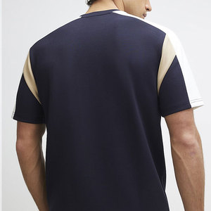 T-shirt personnalisé à col rond, coupe classique, tissé, style vintage tendance, nouvelle collection, prix de gros, fabricant - Product Image 3