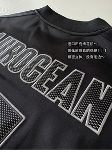 Camiseta de malla personalizada para hombre, estilo hip hop, de secado rápido, 100% poliéster, bordada, ropa urbana deportiva, fabricante mayorista OEM - Product Image 6