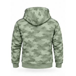 Sage Green <b>Camo</b> Tracksuit Unisex Zip Up Hooded <b>Jacket</b> Jogger Pants Set Custom Camouflage Sportswear Casual Training Athletic - Product Image 3