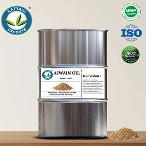 Aceite Esencial de Ajwain Destilado al Vapor de Katyani Exports - Para Perfumería y Fabricación de Fragancias - Exportador a Granel B2B de la India - Product Image 3
