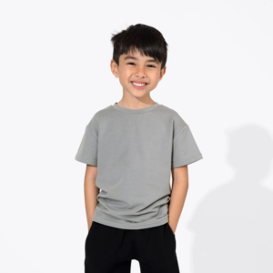 Camisetas de Verano para Niños, Estilo Trendles, Personalizadas, de Alta Calidad, 100% Algodón Tejido, Sólidas, Oversize, Antiencogimiento - Product Image 1