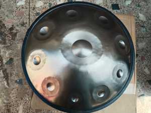 Mayorista de Handpans: Campana de Viento Redonda de Aleación de Zinc Electrochapada y Tallada, Arte y Coleccionable - Product Image 1