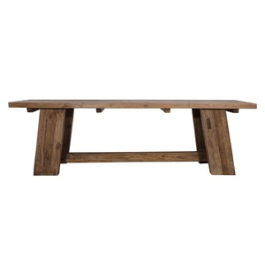 <b>High</b> Quality Reclaimed Teak Wood Dining <b>Table</b> with Artistic Base, Wooden <b>Table</b> for Interior, Cafe, Restaurant and Hotel Use - Product Image 5