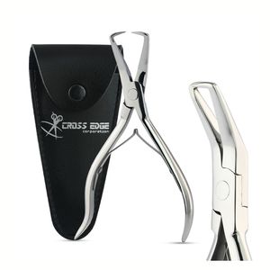 Outil d'épilation en gros Pince à micro maillons pour enlever les perles Outils de desserrage des anneaux de microbilles pour outils d'extension de cheveux à clipser - Product Image 1