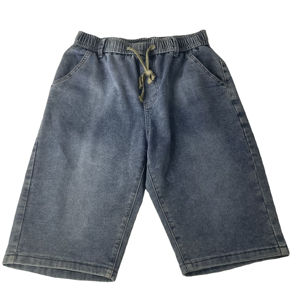 Shorts en jean baggy pour homme, style été, 5 pouces, respirants, séchage rapide, résistants à la décoloration, en coton écologique - Product Image 1