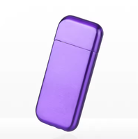 Briquet Électrique Portable Anti-Vent Rechargeable USB Sans Flamme Tendance 2026