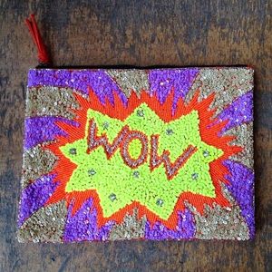 Handmade Beaded Coin Pouch <b>Small</b> Zipper Purse Vintage Ethnic Mini <b>Wallet</b> for Women At Best Price - Product Image 2