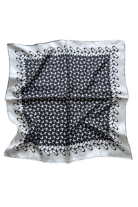 Tela de Satén Estampada Personalizada de Alta Calidad para Bufandas, para Campañas de Marketing de Marca Privada en Europa e Israel, OEM ODM - Product Image 2