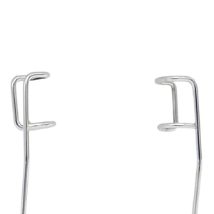 Espéculo de alambre Barraquer para ojos, tamaño bebé, hoja de 8 mm, retractor oftálmico pediátrico para párpados, manual, de acero inoxidable, reutilizable, quirúrgico - Product Image 5