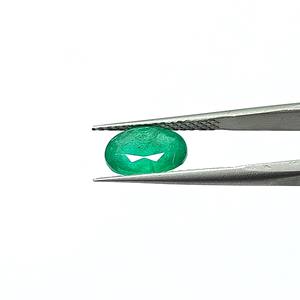 Esmeralda ovalada verde de 3.03 quilates de Zambia, piedra preciosa suelta, tabla Ratti 3.25 - Product Image 2