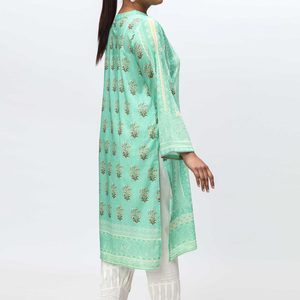 Chemise de pelouse imprimée numérique pour femme - Product Image 1