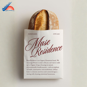 Bolsa de papel para llevar con logotipo personalizado ecológico | Embalaje Kraft de grado alimenticio para uso en restaurantes y entregas - Product Image 2