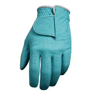 Gants de golf sportifs en cuir respirant de qualité supérieure, protection UV, antidérapants, flexibles, confortables et légers pour le cyclisme par temps chaud et humide - Product Image 5