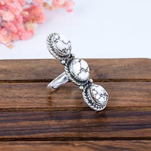 Wild Horse Jasper <b>Ring</b> Sterling <b>Silver</b> Handmade Boho <b>Statement</b> Jewelry Nature Inspired Gift for Her - Product Image 2