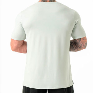 Camiseta Deportiva de Cuello Redondo, Corte Regular, 100% Algodón, con Logotipo Personalizado, Transpirable y Ecológica, en Oferta - Product Image 3