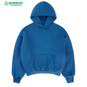 Sweat à capuche épais de haute qualité, personnalisé, 100% coton, molleton 430 GSM, écologique, pour l'hiver. - Product Image 5