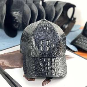 Gorra de Béisbol de Cuero Texturizado Unisex, Color Sólido en Relieve, Transpirable, para Todas las Estaciones, Adulto, 5/6 Paneles, Vintage, Cobre Dorado - Product Image 5