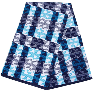 Tela Africana Premium con Estampado de Cera y Ankara 100% Algodón, Estilo Dakar, Diseños Brillantes Multicolores para un Estilo Elegante, Tradicional y Moderno - Product Image 4