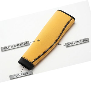 Manchons de coude en néoprène jaune vif pour entraînement intensif quotidien – Équipement de fitness personnalisé à prix abordable - Product Image 5