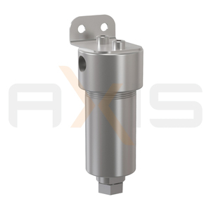 Filtro Coalescente de Gas Industrial SGCF1 SS316 con Drenaje de Condensado para Aplicaciones de Analizador de Procesos con Aglutinante PVDF - Product Image 1