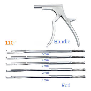 Ensemble de Rongeurs Kerrison Rotatifs Manuels en Acier Inoxydable, Instruments Chirurgicaux Orthopédiques Vétérinaires Certifiés CE par Dentavex - Product Image 6