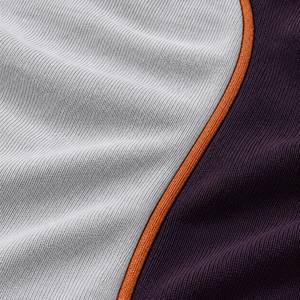 Premium Mens Plum Ice <b>Grey</b> Asymmetric Shoulder Jersey <b>T</b>-<b>Shirt</b> with Copper Trim Quick Dry & Breathable for Casual Sportswear - Product Image 4