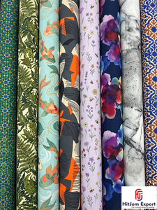 Custom Polyester Digital Printed Fabric Manufacturer for Dresses Fashion Apparel and Home Textile Interior Decor - Product Image 6