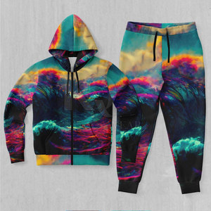 Survêtement d'hiver pour homme de qualité supérieure avec sublimation, matière extensible, coupe confortable, grande taille, design audacieux inspiré du sport - Product Image 3