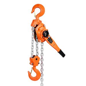 Paranco a Catena Manuale per Carichi Pesanti 6T 13200LBS Capacità 10FT Sollevamento Acciaio Legato G80 Doppia Zampa Meccanico - Product Image 1