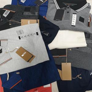 Polo de Manga Corta para Hombre de Marca |   Lote de Excedentes de Polo 100% Algodón de Bangladesh en Oferta para Venta al Por Mayor de Verano - Product Image 2