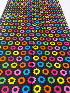 Tela de Algodón Estampada con Cera Africana de Kenia de 6 Yardas con Colores Brillantes para Confección de Ropa, Bolsos y Decoración del Hogar - Product Image 4