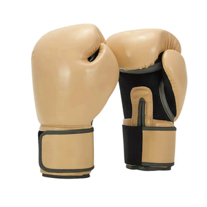 Custom Youth Adult PU Leather Boxing Gloves 16 oz Training Gloves <b>Adjustable</b> Wrist <b>Strap</b> Breathable Lightweight Pull-On Closure - Product Image 3