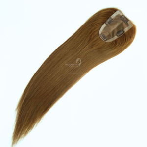 Vente en gros d'extensions de cheveux vietnamiennes Remy vierges 100% naturelles Topper Clip pour femmes Base mono Style de vague naturelle Toutes les couleurs - Product Image 5