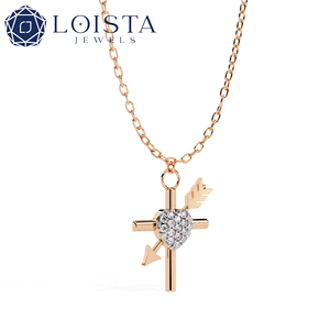 Collier pendentif en diamant synthétique cultivé en laboratoire pour femme, coupe radiante rectangulaire, plaqué platine or blanc - Product Image 1