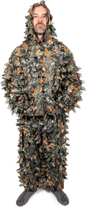 Combinaison de chasse camouflage pour homme, manches longues, à capuche, respirante, en polyester, vêtements d'extérieur, équipement tactique pour la saison d'automne - Product Image 4