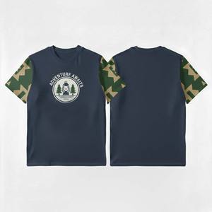 เสื้อยืดผู้ชายลายกราฟิกสไตล์เรโทรสุดคลาสสิก แขนสั้น ผ้าฝ้าย 100% ระบายอากาศได้ดี เหมาะสำหรับใส่ลำลอง ขายส่งเสื้อยืดผู้ชายสำหรับตลาดอเมริกา - Product Image 5