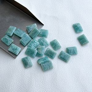 อเมซอนไนต์สีน้ำเงินธรรมชาติ ขนาด 10 มม. 14 มม. รูปทรงแปดเหลี่ยมเจียระไน คุณภาพดี อเมซอนไนต์พลอยหลวม งานแฮนด์เมด ซื้อออนไลน์ - Product Image 4