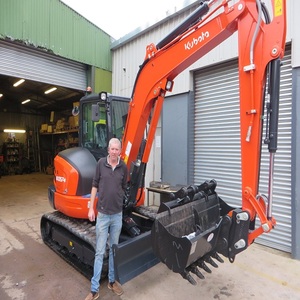 Excavadora Hidráulica Original Kubota U35-4 Mini de 3 toneladas para Construcción, máquina de 5-6 toneladas - Product Image 2