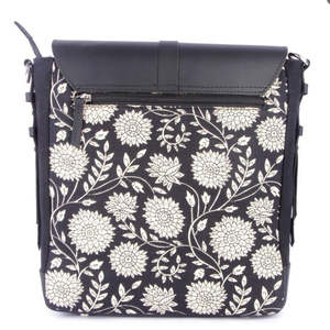 Sac bandoulière en cuir véritable à rabat motifé, sacoche pour ordinateur portable, grande capacité, léger, pour les voyages et l'usage quotidien - Product Image 6