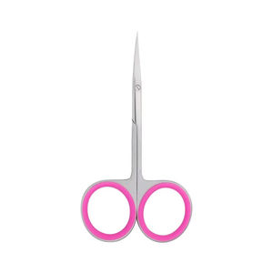 Tijeras para Uñas de Acero Inoxidable con Hoja Recta de Precisión, Mangos de Goma, Hoja Afilada, Herramienta Profesional de Manicura y Belleza, Precio Bajo - Product Image 1