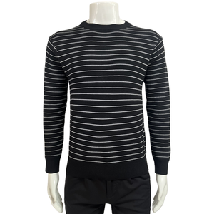 เสื้อสเวตเตอร์ผู้ชายสีเบจ ผ้าฝ้าย 100% ยับยาก ระบายอากาศได้ดี ทรงพอดีตัว แขนยาว น้ำหนัก 160 กรัม เหมาะสำหรับใส่ลำลองในฤดูหนาว - Product Image 6