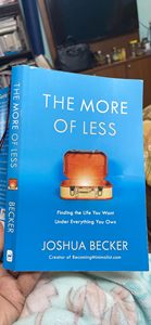 The More Of Less By Joshua Becker English Peperback <b>Book</b> Minimalist Lifestyle & Home Organization Guide <b>Book</b> - Product Image 2