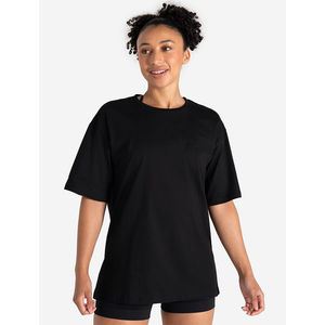 Camiseta de Alta Calidad para Mujer, Estilo Casual, Manga Corta, Cuello Redondo, 100% Algodón Orgánico, Nueva, para Yoga y Ejercicio - Product Image 1