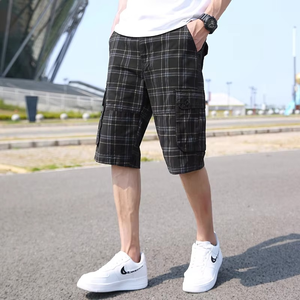 Pantalones Cortos Casuales de Algodón para Hombre, Moda 2022, Venta al Por Mayor - Product Image 2